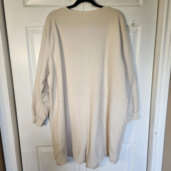 Old Navy *NWT Fleece Henley  Pajama Romper - Size 3x with 3.5-inch inseam - Picture 11 of 12